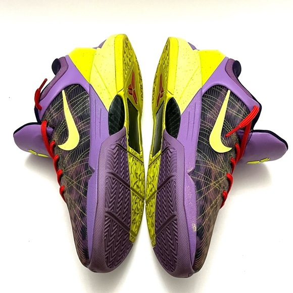 Nike Zoom Kobe 7 VII GS 7Y Christmas Cheetah Purple 505399-500 Women’s Size 8.5 - Picture 13 of 16